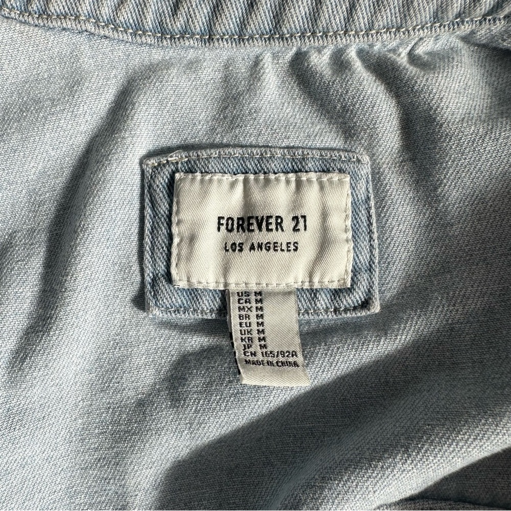 Forever 21 Ripped Jean Jacket - Picture 3 of 6
